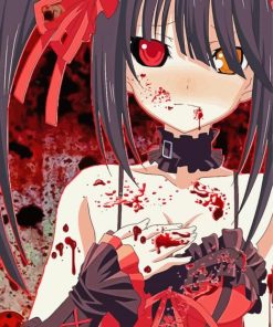 Kurumi Tokisaki paint by numbers