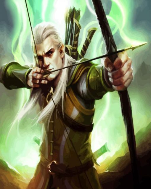 Legolas Art paint by numbers