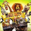 Madagascar Escape Animated Movie paint by numbers