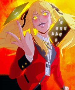 Mary Saotome Kakegurui paint by numbers