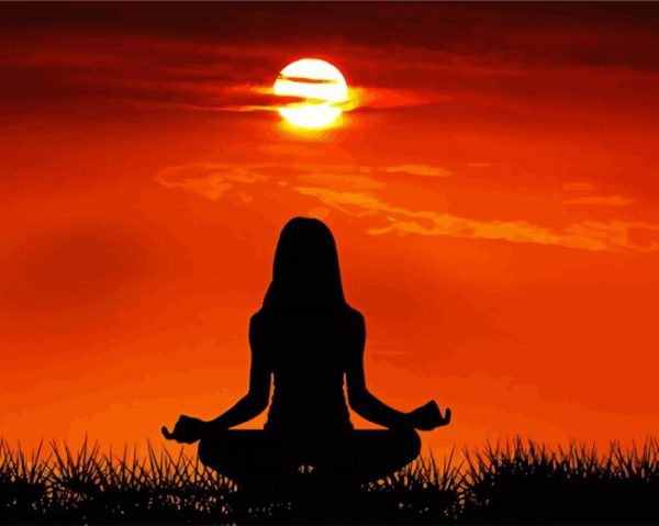 Meditation Zen paint by numbers