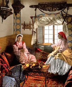 Moorish Women paint by numbers