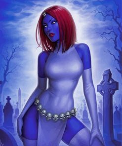 Mystique X Men paint by numbers