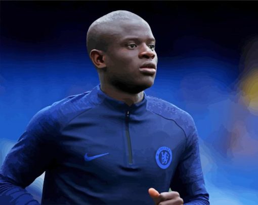 N Golo Kanté Football Player Sport paint by numbers