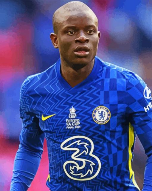 N Golo Kanté paint by numbers