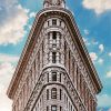 NYC Flatiron Building paint by numbers