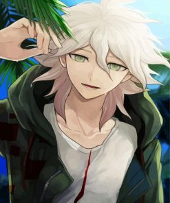 Nagito Komaeda Anime Boy paint by numbers