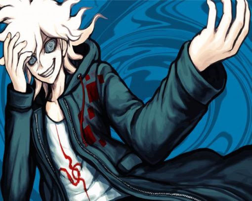 Nagito Komaeda Danganronpa Anime paint by numbers