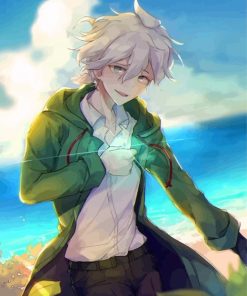 Nagito Komaeda Danganronpa paint by numbers