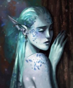 Naiad Elf paint by numbers