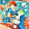 Nausicaa Lastelle Princess and Teto paint by numbers