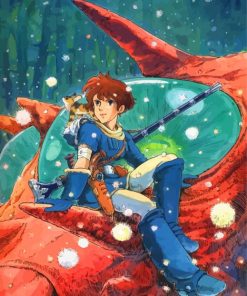 Nausicaa Lastelle paint by numbers