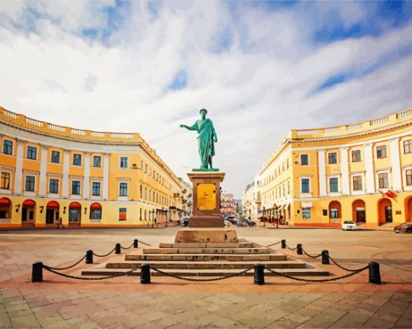 Odesa Ukraine paint by numbers