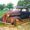 Old Rusty Car paint by numbers