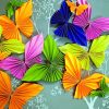 Origami Flowers paint by numbers