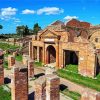 Ostia Antica Monuments paint by numbers