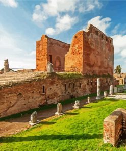 Ostia Antica Ruins paint by numbers