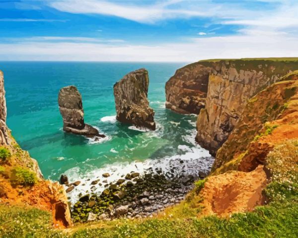Pembrokeshire Paint By Number