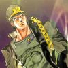 Powerful Jotaro Kujo paint by numbers