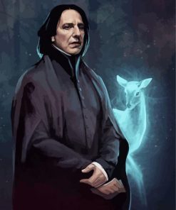 Professor Severus Snape Harry Potter paint by numbers