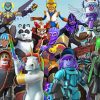 Roblox Video Game Characters paint by numbers