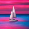 Sailboat at Sunset paint by numbers