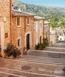 Spain Pollenca Majorca paint by numbers