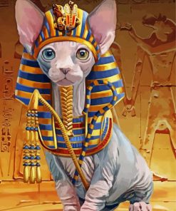 Sphynx Pharaoh paint by numbers