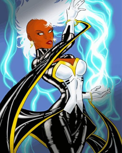 Storm X Men paint by numbers