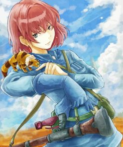 Teto and Lastelle Nausicaa Anime paint by numbers