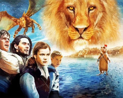 The Chronicles of Narnia Serie paint by numbers