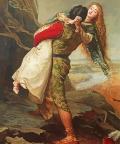 The Crown of Love by John Everett Millais paint by numbers