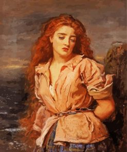 The Martyr of Solway John Everett Millais paint by numbers