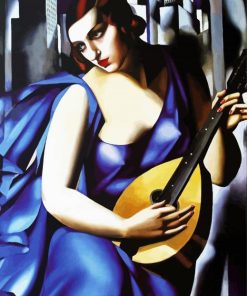 The Musician Tamara De Lempicka paint by numbers