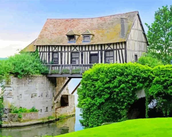 The Mill of Vernon PAINT BY NUMBERS