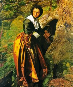 The Royalist 1651 by John Everett Millais paint by numbers