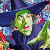 The Wicked Witch of The West Oz paint by numbers