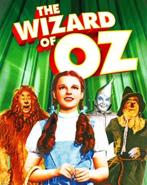 The Wizard of Oz Fantasy Film paint by numbers