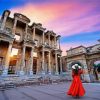 Traveling Izmir Celsus Library paint by numbers