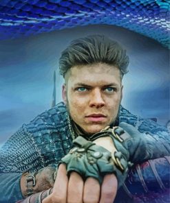 Vikings Ivar the Boneless paint by numbers