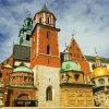 Wawel Cathedral Krakow paint by numbers