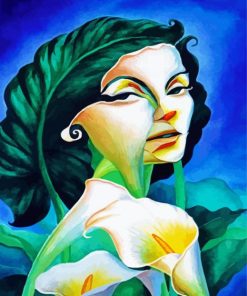 Woman of Substance Octavio Art paint by numbers