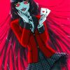 Yumeko Jabami Kakegurui Anime paint by numbers