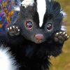 Adorable Skunk paint by numbers