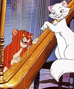 Aesthetic The Aristocats paint by numbers