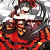 Aesthetic Kurumi Tokisaki paint by numbers