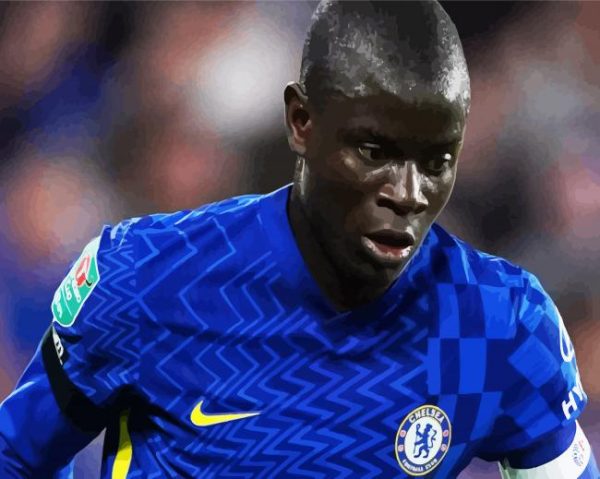 Aesthetic N Golo Kanté paint by numbers