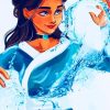 Aesthetic Legend of korra Katara Anime paint by numbers