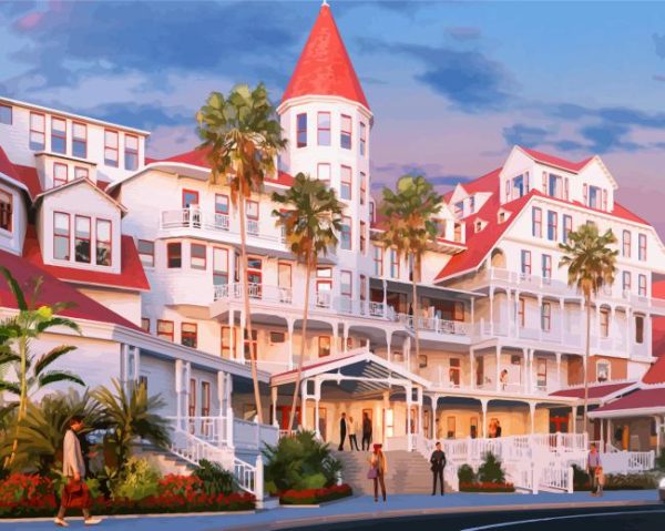 Aesthetic Coronado Island paint by numbers