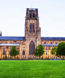 Aesthetic Durham Cathedral Uk paint by numbers